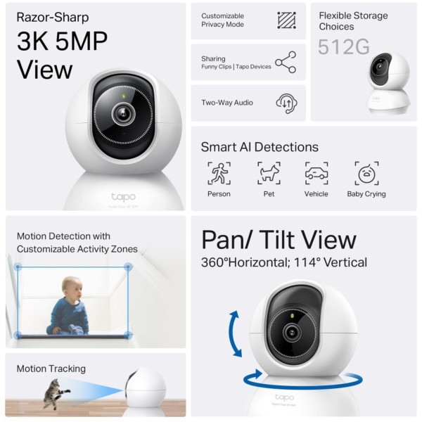 Фото - IP-камера TP-Link Tapo C230