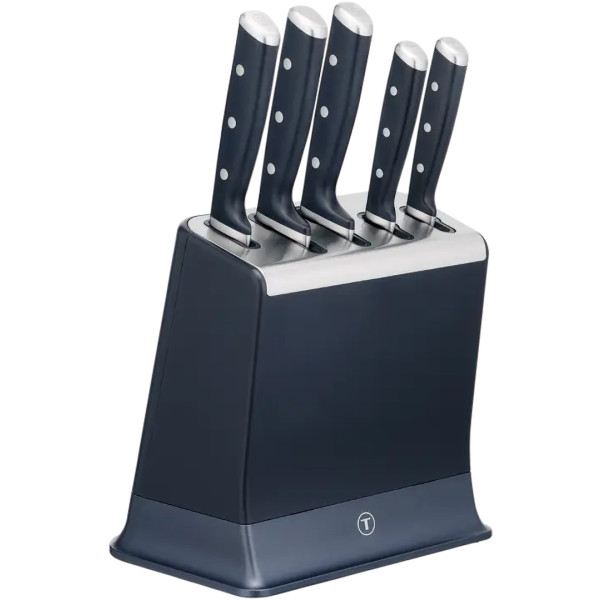 Фото - Набор ножей Tefal K297S744 EverSharp Pro 6 предметов + блок-точилка Фото - Набор ножей Tefal K297S744 EverSharp Pro 6 предметов + блок-точилка