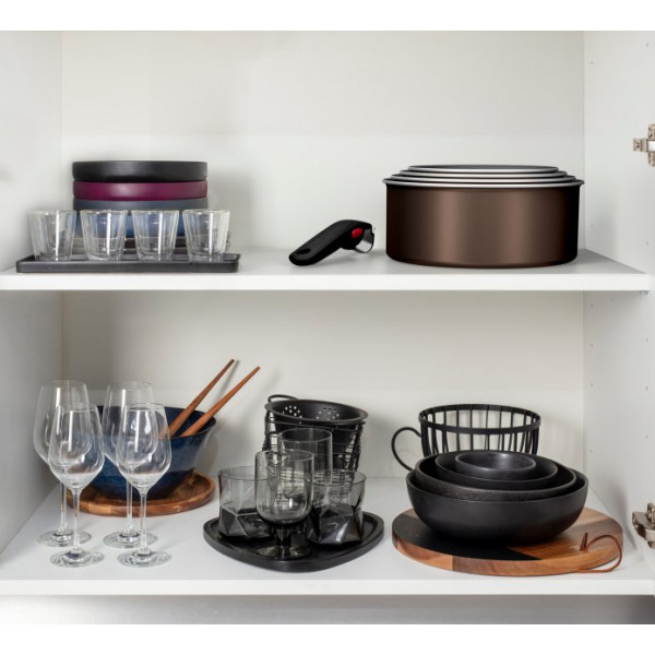 Фото - Набор посуды со съемной ручкой Tefal L1509973 Ingenio XL INTENSE 19 пр