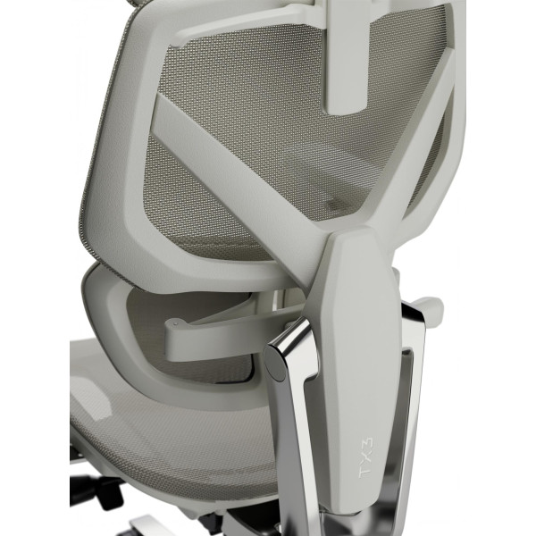 Фото - Кресло для геймеров TX3 Flex Pro Mesh Light Grey (TEGC-3076104.42)