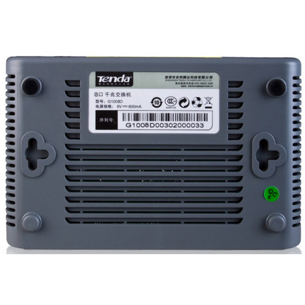 Фото - Коммутатор локальной сети (Switch) Tenda TEG1008D