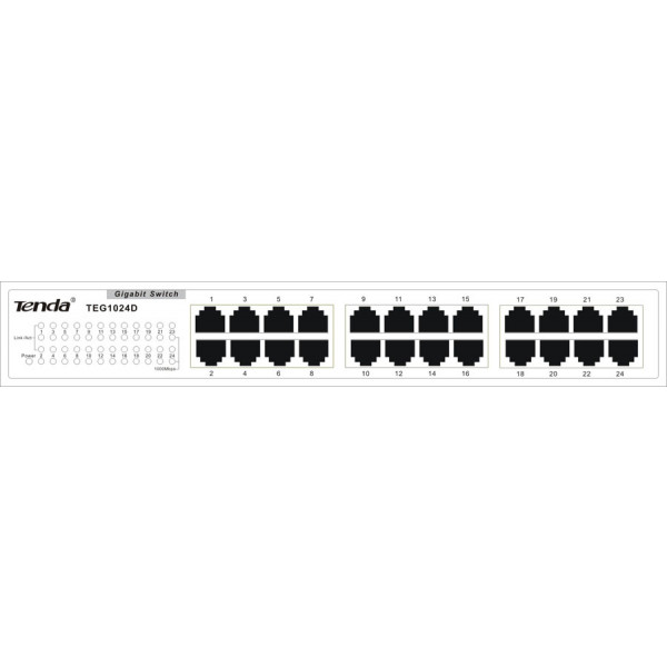 Фото - Коммутатор локальной сети (Switch) Tenda TEG1024D