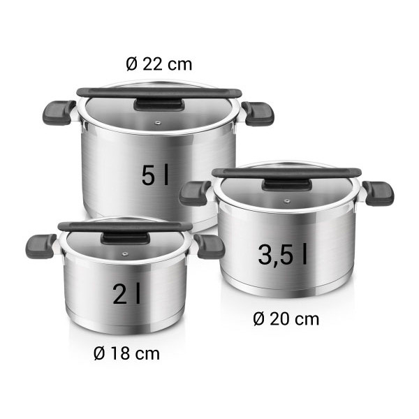 Фото - Набор посуды tescoma COMPACT 6 шт. (779610)