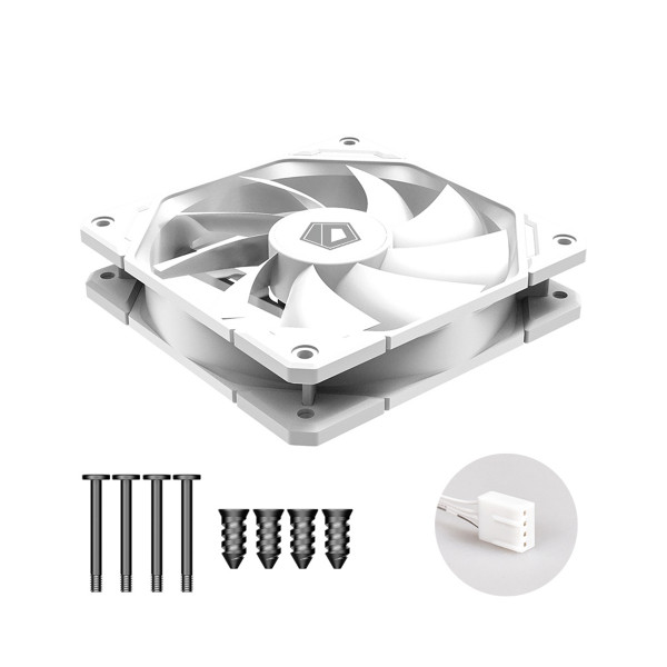 Фото - Корпусный вентилятор ID-Cooling TF-12025-White