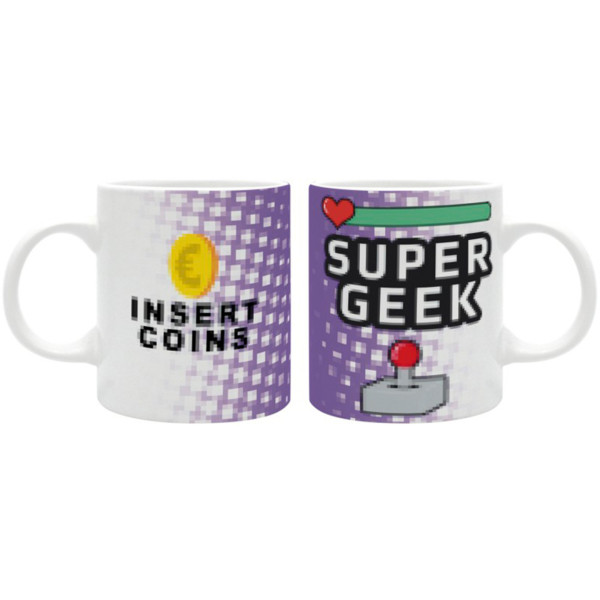 Фото - Чашка ABYstyle Retro Gaming - Super Geek (TGGMUG149)