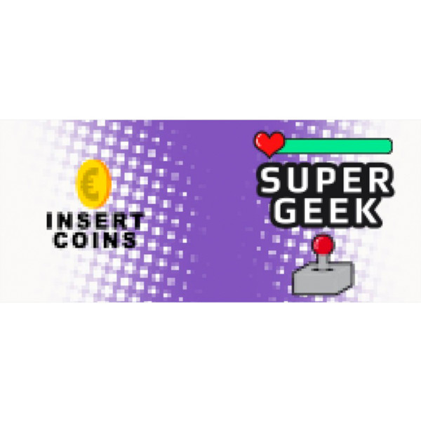 Фото - Чашка ABYstyle Retro Gaming - Super Geek (TGGMUG149)