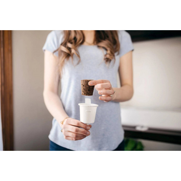 Фото - Умный цветочный горшок Click&Grow Стартовый набор серый 8899 SG9