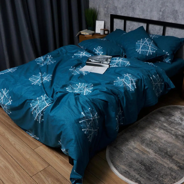 Фото - Комплект постельного белья Moon&Star Satin Elit Crystal Threads King Size 220x240 нав. 2х70х70 (MS-820008262)