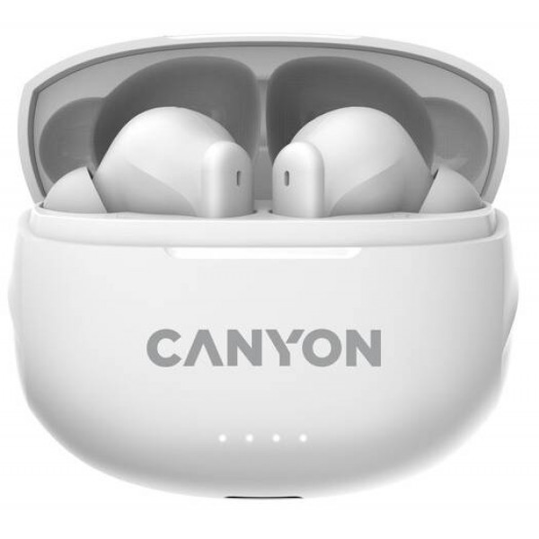 Фото - Наушники вкладыши беспроводные TWS Canyon TWS-8 (CNS-TWS8W) White Фото - Наушники вкладыши беспроводные TWS Canyon TWS-8 (CNS-TWS8W) White