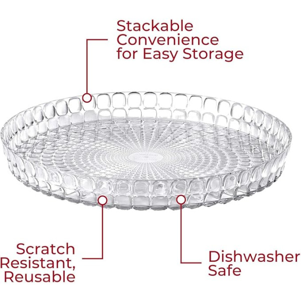 Фото - Поднос Guzzini ROUND TRAY TIFFANY (19890100)