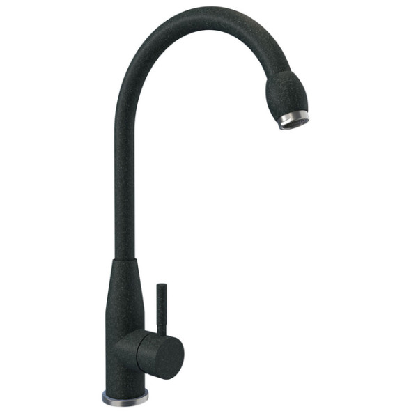 Фото - Смеситель кухонный Platinum 26 FHP (7456) Антрацит