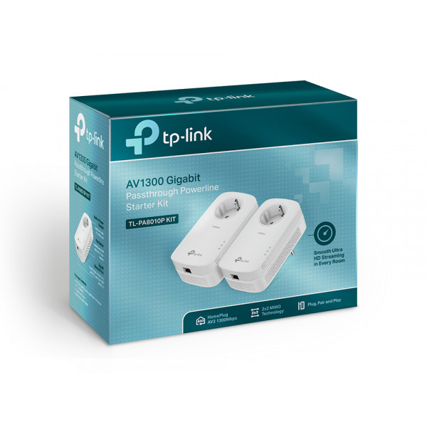 Фото - Powerline-адаптер TP-Link TL-PA8010PKIT