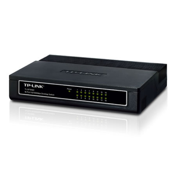 Фото - Коммутатор локальной сети (Switch) TP-LINK TL-SF1016D 