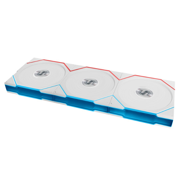 Фото - Корпусный вентилятор Lian Li Uni Fan TL WIRELESS 120-3 White (G99.12TL1W3W.00)