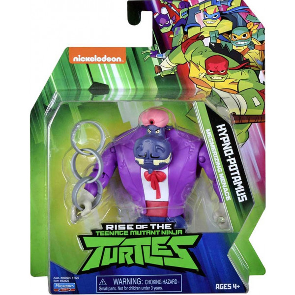 Фото - Коллекционная интерактивная фигурка TMNT «Эволюция Черепашек-Ниндзя» - ГИПНО-ПОТАМУС (80825)