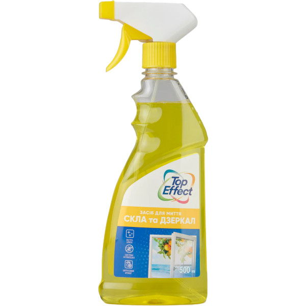 Фото - Чистящее средство для стекла TopEffect Цитрусовый бриз распылитель 500 мл (4820255112145) Фото - Чистящее средство для стекла TopEffect Цитрусовый бриз распылитель 500 мл (4820255112145)