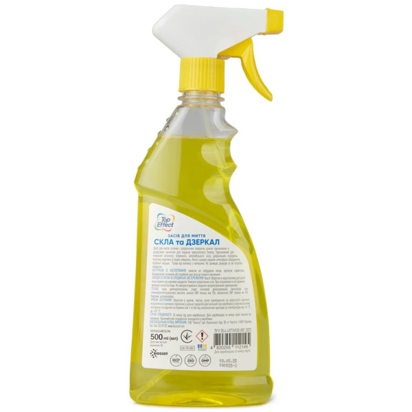 Фото - Чистящее средство для стекла TopEffect Цитрусовый бриз распылитель 500 мл (4820255112145)