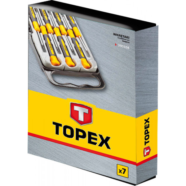 Фото - Набор отверток TOPEX 39D558