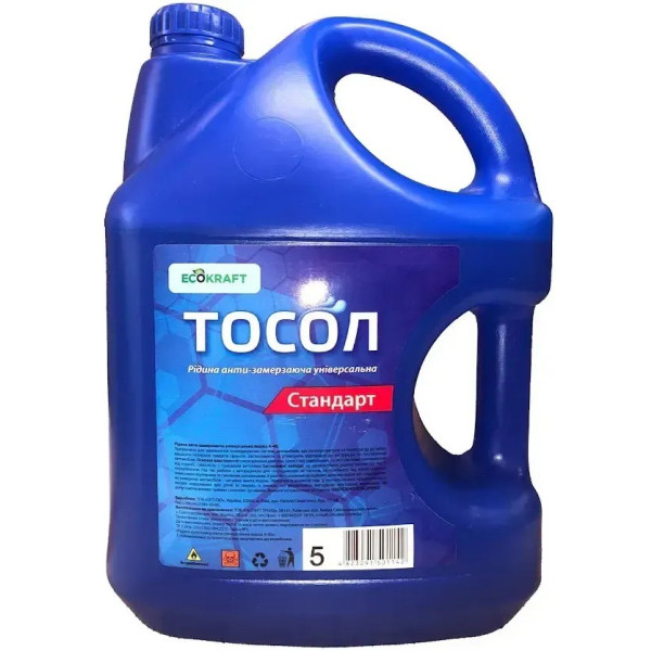 Фото - Антифриз Ecokraft Стандарт А-40 Ecokraft 5 л (ТСЕ1142)