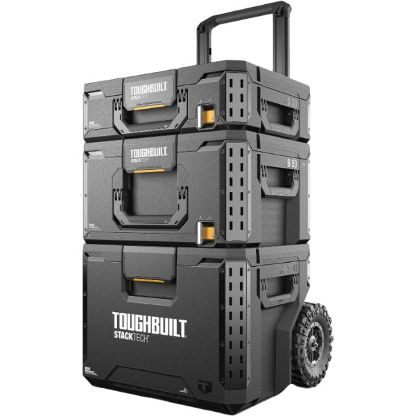 Фото - Ящик для инструментов TOUGHBUILT StackTech 3 шт. (TB-B1S3-B-70R) Фото - Ящик для инструментов TOUGHBUILT StackTech 3 шт. (TB-B1S3-B-70R)