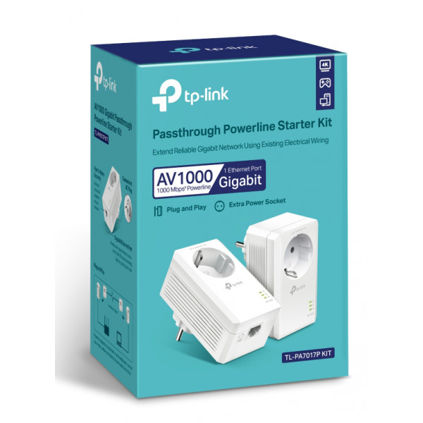 Фото - Powerline-адаптер TP-Link TL-PA7017P KIT