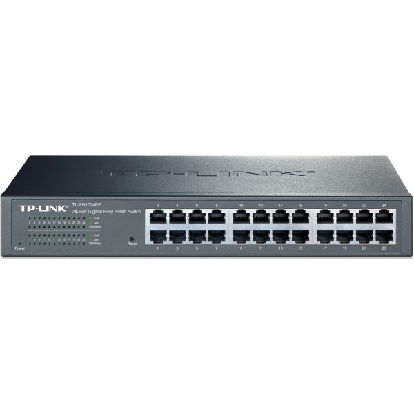 Фото - Коммутатор локальной сети (Switch) TP-Link TL-SG1024DE Фото - Коммутатор локальной сети (Switch) TP-Link TL-SG1024DE