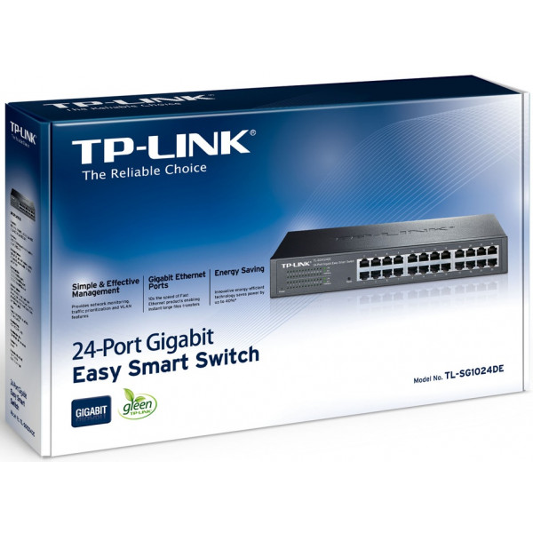 Фото - Коммутатор локальной сети (Switch) TP-Link TL-SG1024DE