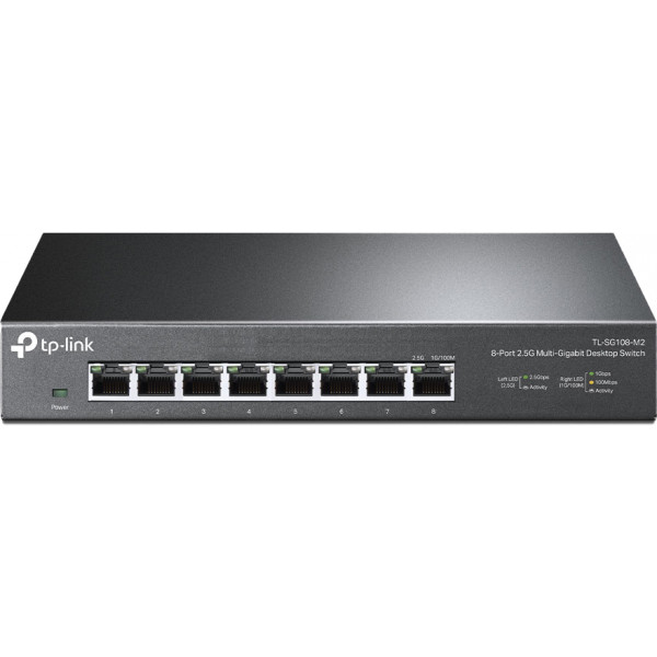 Фото - Коммутатор локальной сети (Switch) TP-Link TL-SG108-M2 Фото - Коммутатор локальной сети (Switch) TP-Link TL-SG108-M2