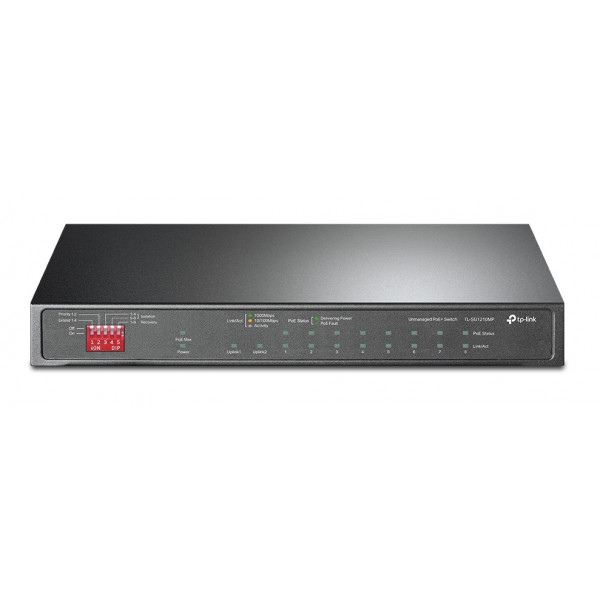Фото - Коммутатор локальной сети (Switch) TP-Link TL-SG1210MP