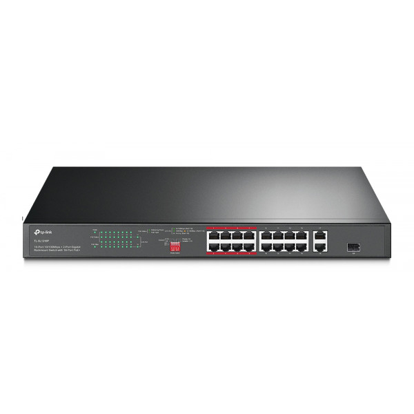 Фото - Коммутатор локальной сети (Switch) TP-Link TL-SL1218P