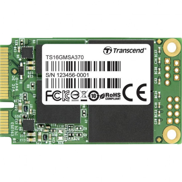 Фото - SSD-накопитель внутренний Transcend 370 16GB SSD mSATA (TS16GMSA370)