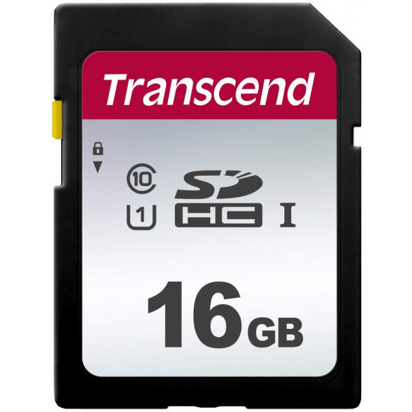 Фото - Карта памяти Transcend SDHC 300S 16GB UHS-I U1 (TS16GSDC300S)