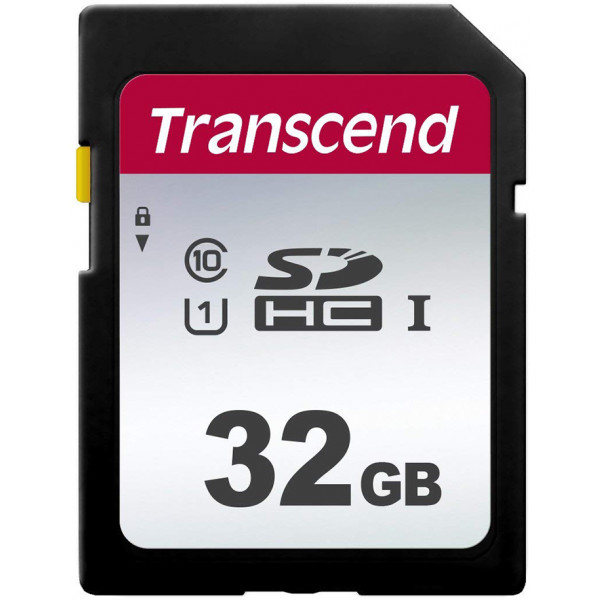 Фото - Карта памяти Transcend SDHC 300S 32GB UHS-I U1 (TS32GSDC300S)