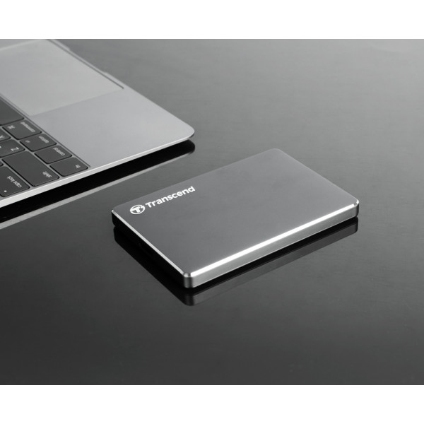 Фото - Жесткий диск внешний Transcend StoreJet 25C3 1 TB Iron Gray (TS1TSJ25C3N)