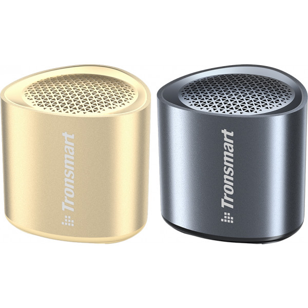Фото - Портативная акустика Tronsmart Nimo Mini Speaker Polar Black + Nimo Mini Speaker Gold
