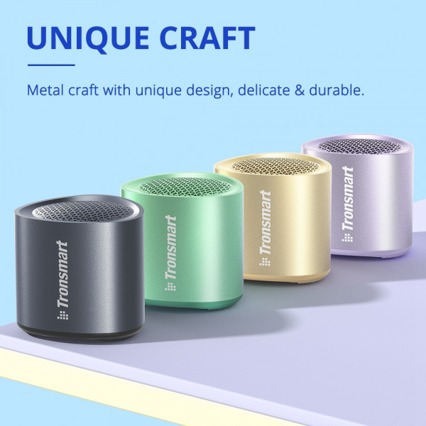 Фото - Портативная акустика Tronsmart Nimo Mini Speaker Polar Black + Nimo Mini Speaker Gold