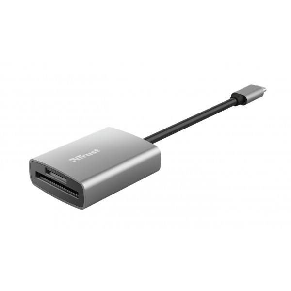Фото - Кардридер Trust Dalyx Fast Aluminium USB-C Card Reader (24136)