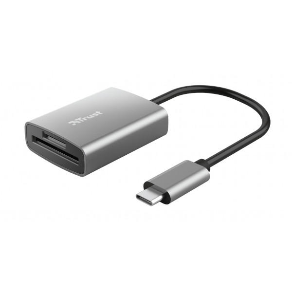 Фото - Кардридер Trust Dalyx Fast Aluminium USB-C Card Reader (24136)