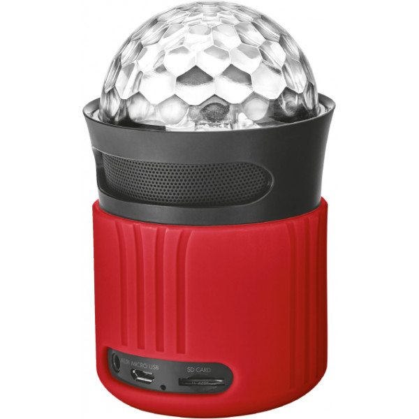 Фото - Портативная акустика Trust Dixxo Go Wireless Bluetooth Speaker Red (21346)