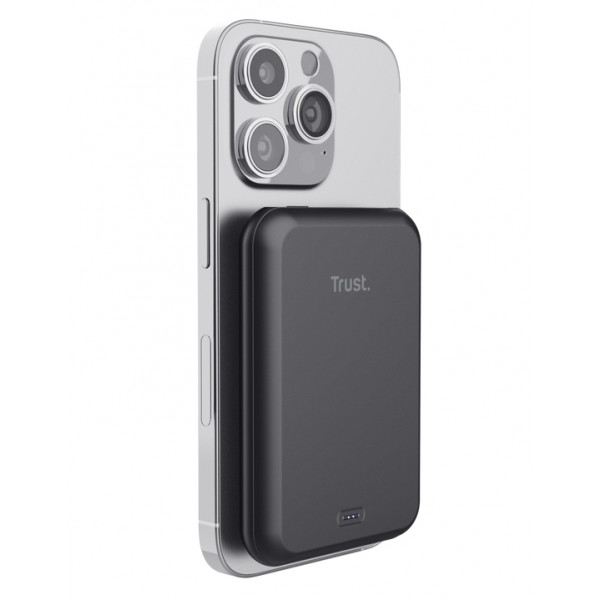 Фото - Уценка - Батарея мобильная Trust Magnetic WL 5000 mAh Black (24877)