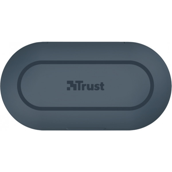 Фото - Наушники вкладыши беспроводные TWS Trust Nika Touch True Wireless Mic Blue (23702)