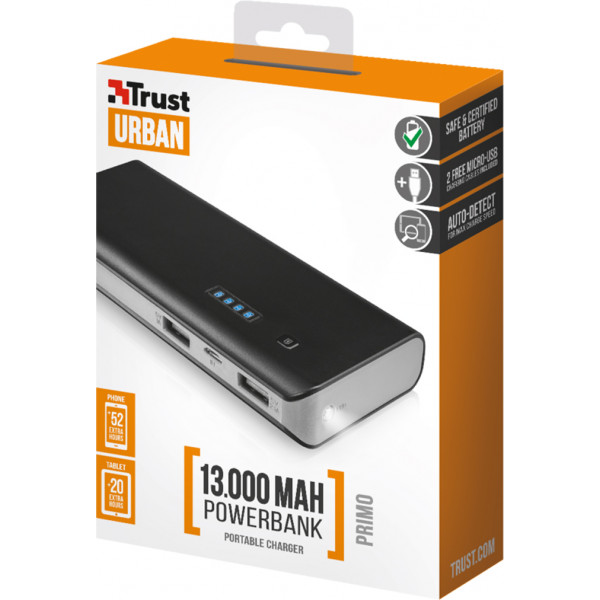 Фото - Батарея мобильная Trust Primo 13000 mAh (21689)