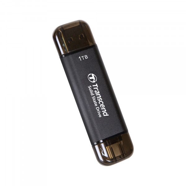 Фото - SSD-накопитель внешний Transcend ESD310C 1TB USB Type-A/USB Type-C 3D NAND Gray (TS1TESD310C) External