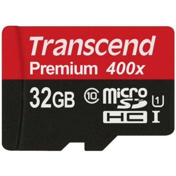 Фото - Карта памяти microSD Transcend Premium microSDHC 32GB Class 10 UHS-I (TS32GUSDCU1)