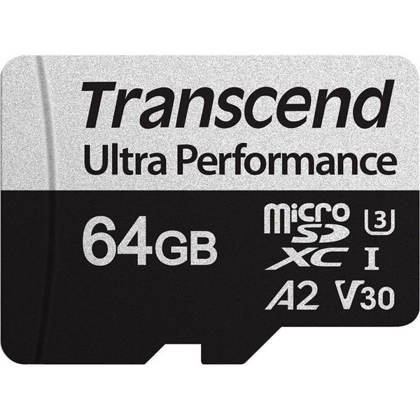 Фото - Карта памяти Transcend microSDXC 340S 64GB UHS-I U3 A2+ad (TS64GUSD340S)