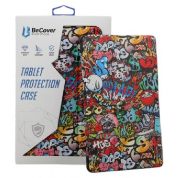 Фото - Чехол для планшета BeCover Smart Case for Samsung Galaxy Tab S9 Plus (SM-X810/SM-X816)/S9 FE Plus (SM-X610/SM-X616) 12.4'' Graffiti (710377)
