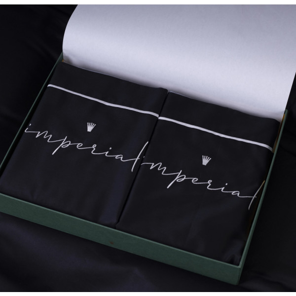 Фото - Простынь двуспальная MirSon Imperial Satin Turin 180х200 см (2200008582371)