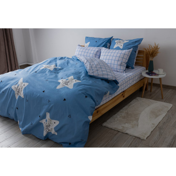 Фото - Комплект постельного белья ТЕП Soft dreams Twinkle Stars (2-03860_25351)