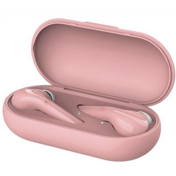 Фото - Наушники вкладыши беспроводные TWS Trust Nika Touch True Wireless Pink (23704)