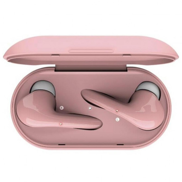 Фото - Наушники вкладыши беспроводные TWS Trust Nika Touch True Wireless Pink (23704)